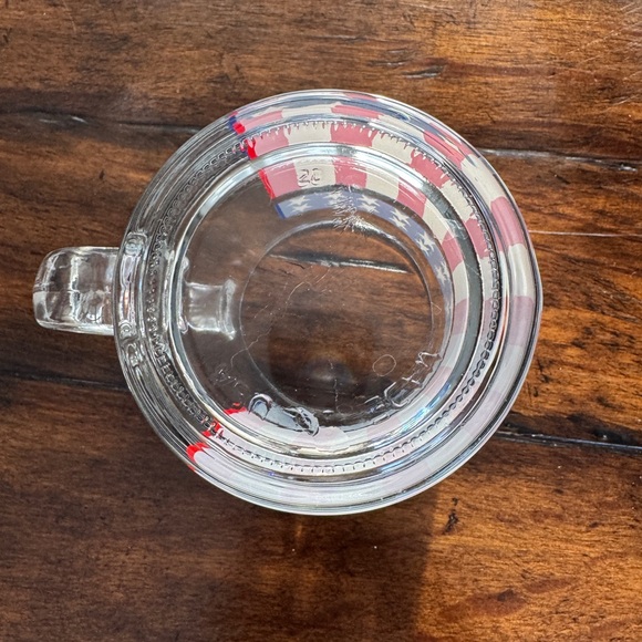 Patriotic Stars and Stripes Glass Mug - Picture 6 of 6